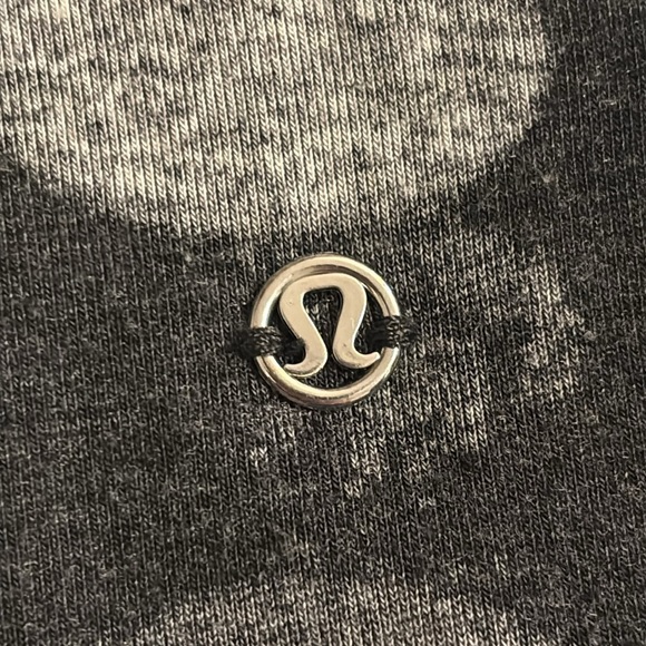 Lululemon Black and White Polkadot Infinity Scarf - Picture 2 of 4